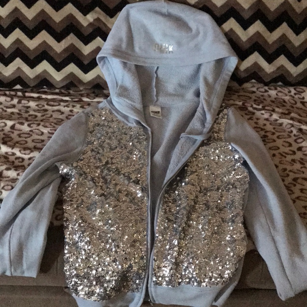 Victoria Secret Pink sequined hoodie